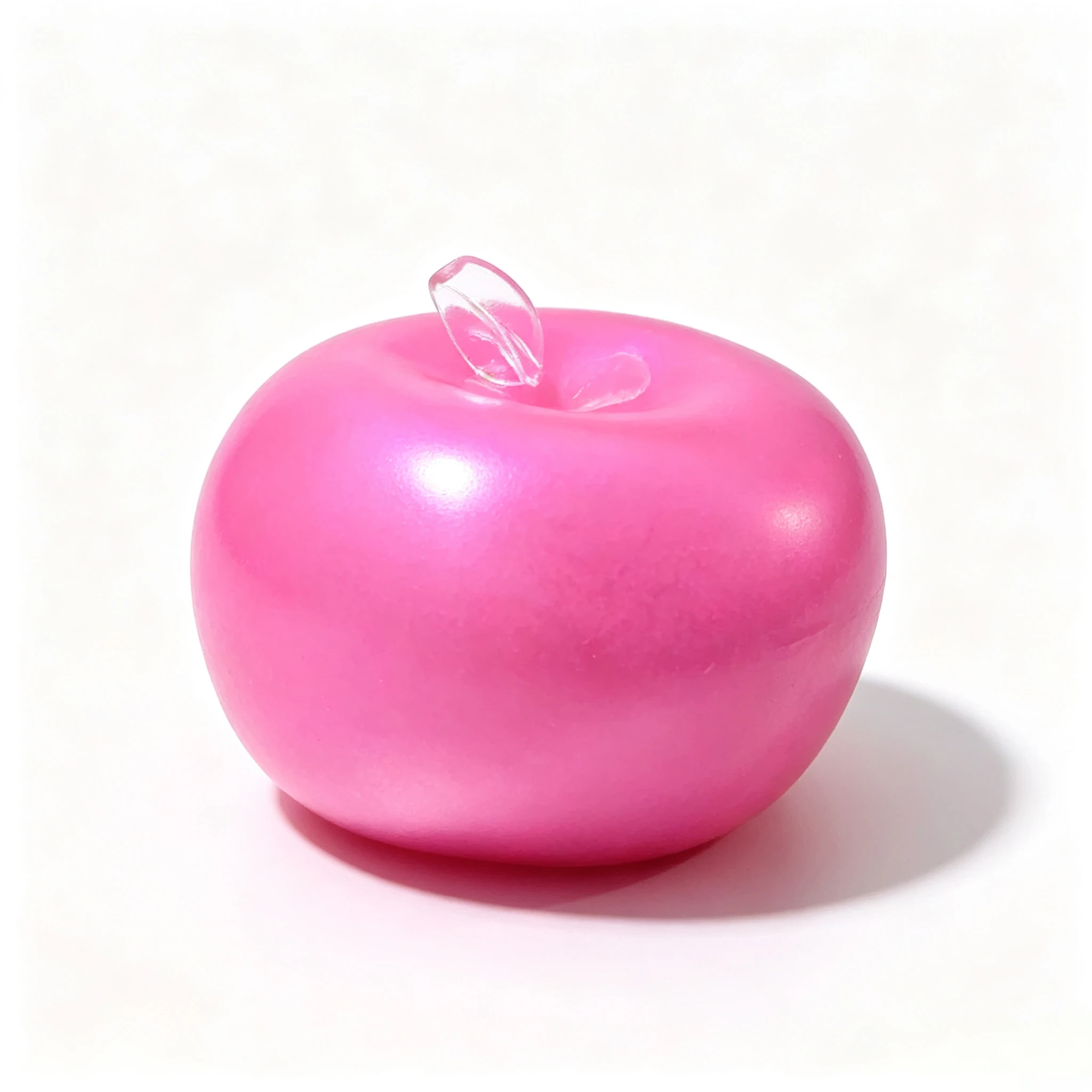 New NEEDOH Handmade Crispy Green Apple Squishy Stress Ball Crunchy Squeeze Fidget Toy Round Blocks ASMR Decompression for Adult
