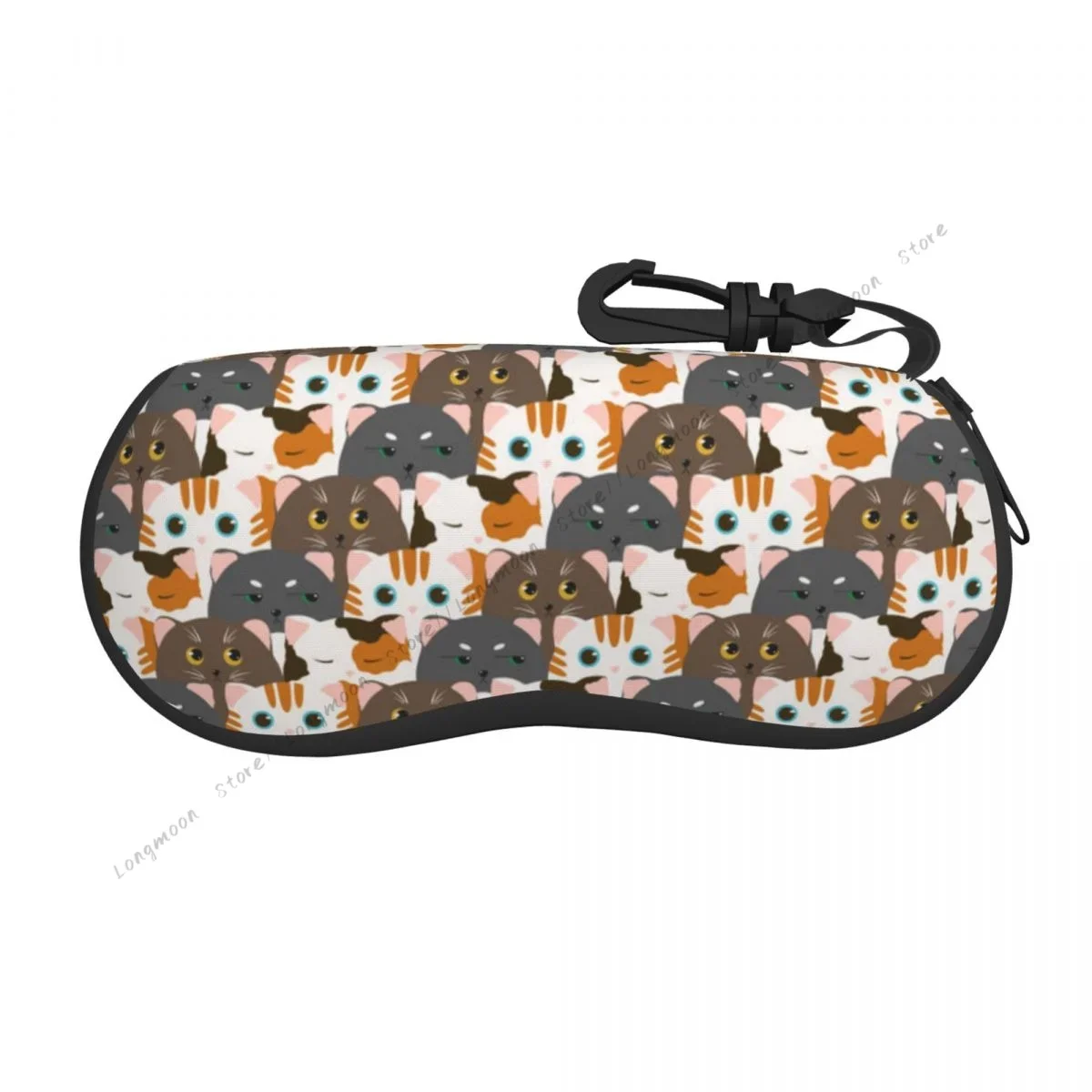 Glasses Bag Protective Case Funny Cats With Scales Women Men Sunglasses  Box Reading Eyeglasses  Accessories