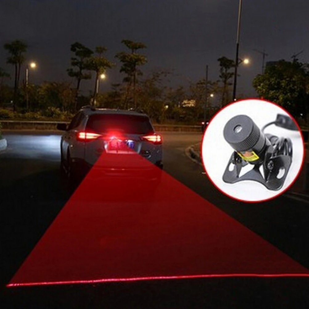 12V Multi shape Anti Collision Rear-end Car Tail Laser Fog Light Auto Brake auto Parking Rearing Warning Light Car Styling