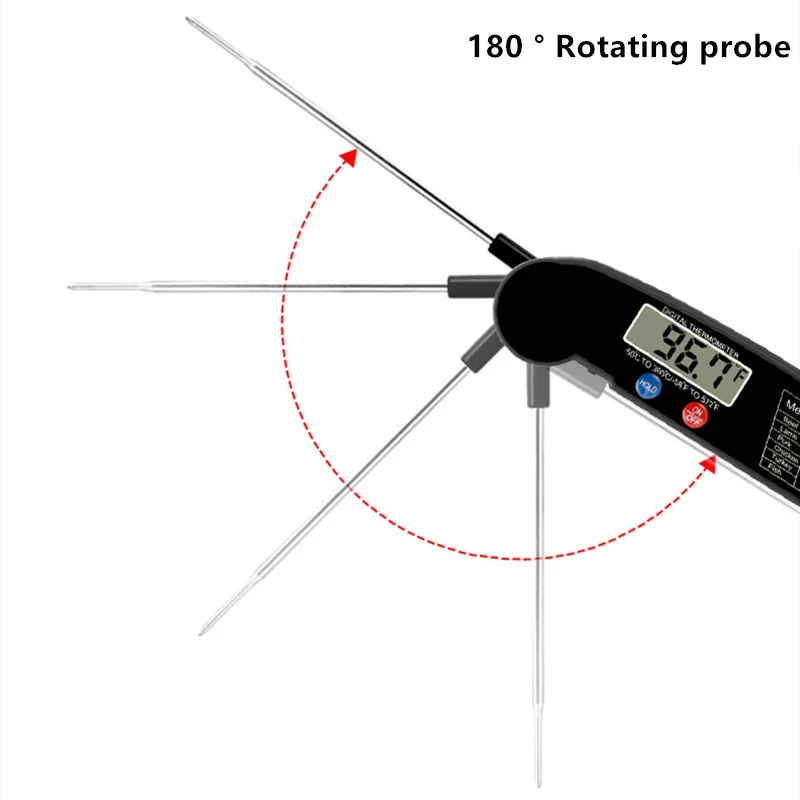 Digital Kitchen Food Thermometer For Meat Water Milk Cooking Food Probe BBQ Electronic Oven Thermometer Kitchen Tools