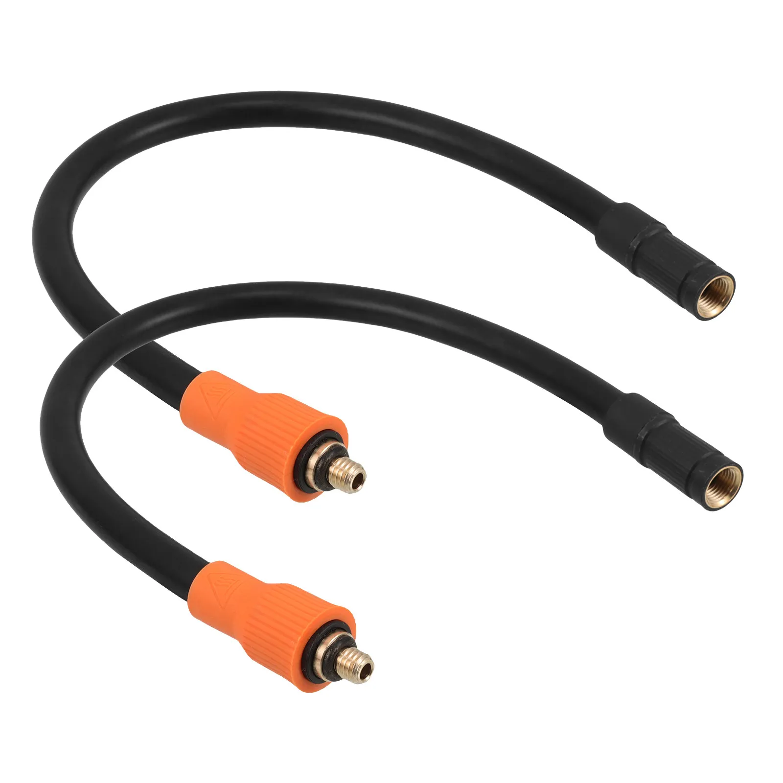 2Pcs Inflator Pump Hose M6 Threaded Extension Tube Air Compressor Tube Car Tire Pump Replacement Hose Outdoor Vehicle
