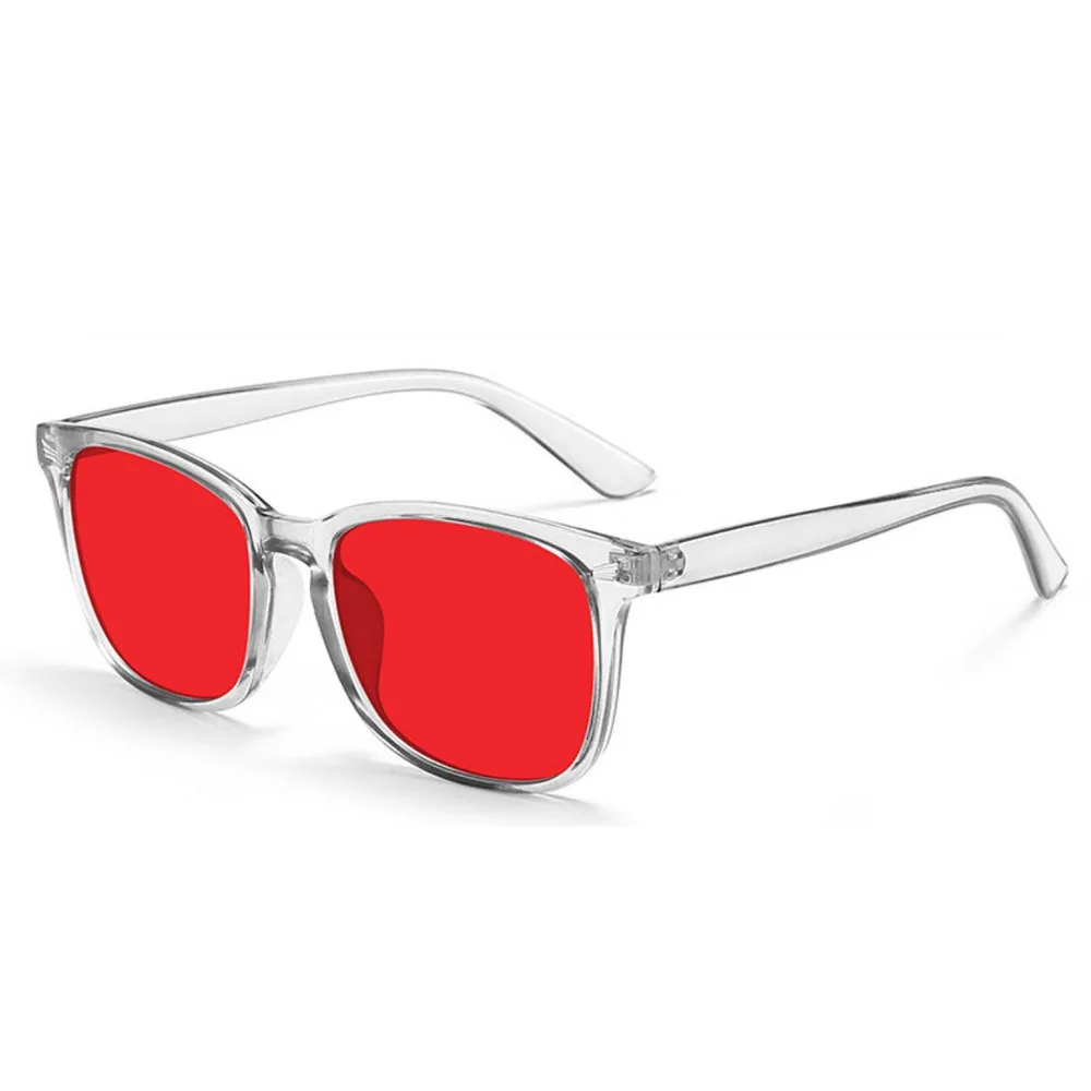 Blue Light Glasses For Blue Light Blocking Red Lens For Computer Gaming Reduce Eyestrain Bluelight Glasses Men Sleep Glasses view 6