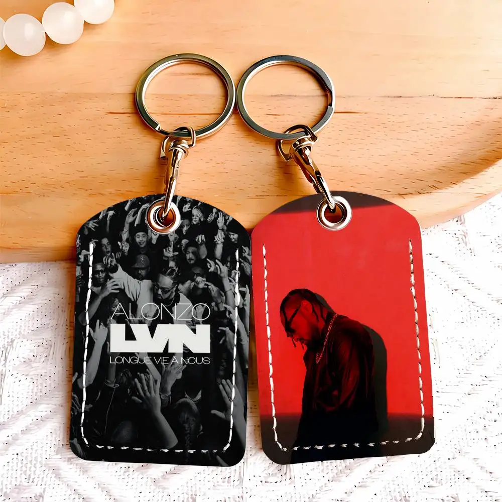 

Rapper A-Alonzo Longue Vie a Nous Card Holder With Keychain Executive Protection For Bank Credit Subway Bus Case