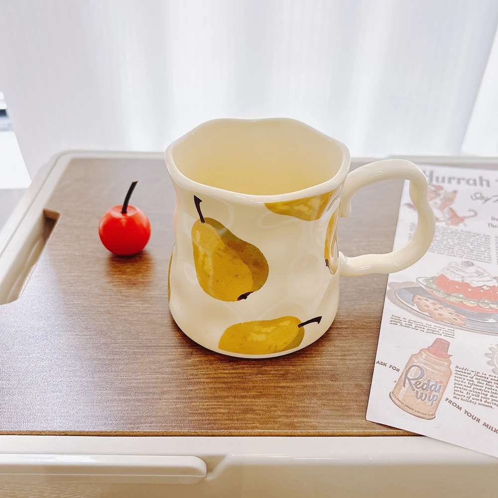 Cute Pear Print Cer…