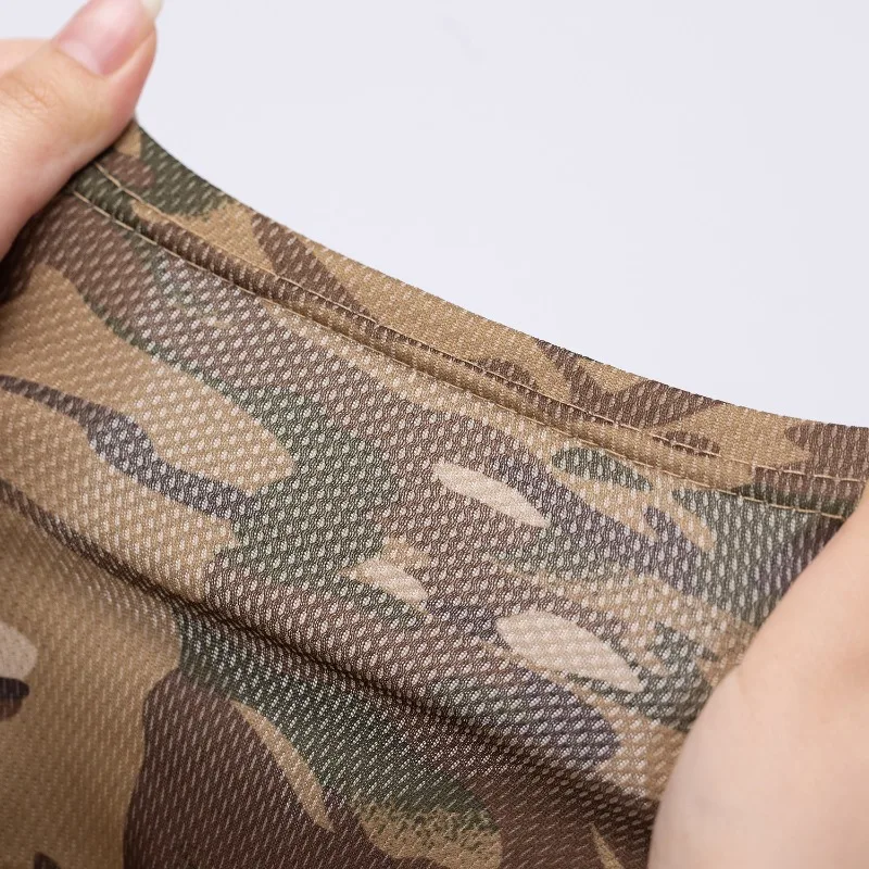 UV Protection Camouflage Boonie Hat Protective Large Brim Sun Hat for Men Outdoor Hiking Fishing Cycling Summer Daily Use