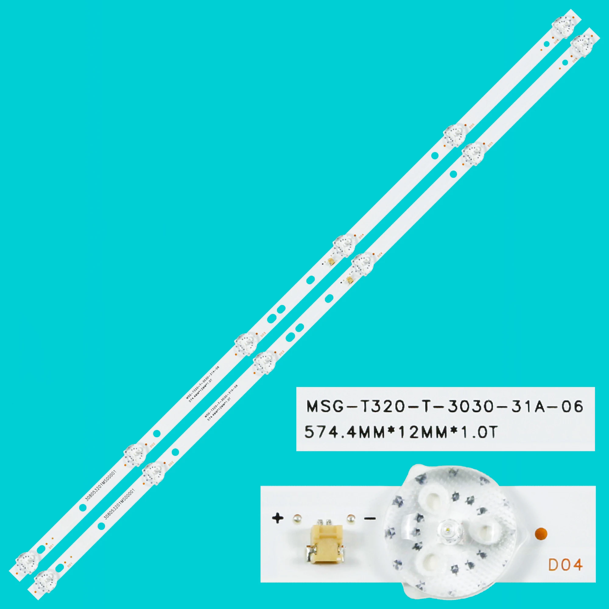 LED BackLight Strip For 32PL12TC MT32ES2000 TDTV32BN01H_BK TDTV32BN01H MSG-T320-T-3030-31A-06