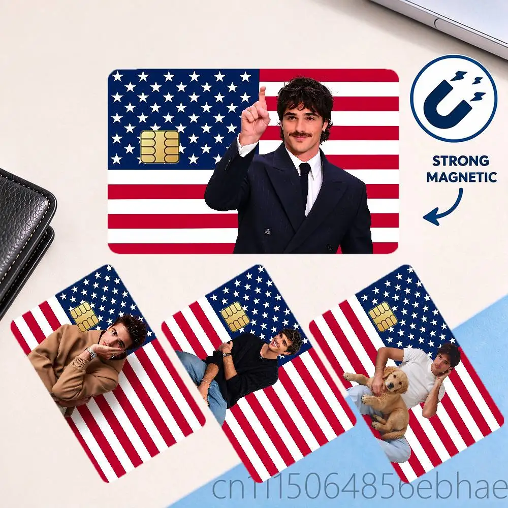 FOR Jacob Elordi Credit Skin Cover Card Stickers Film Bus Pass Front Decoration Bank Debit Waterproof