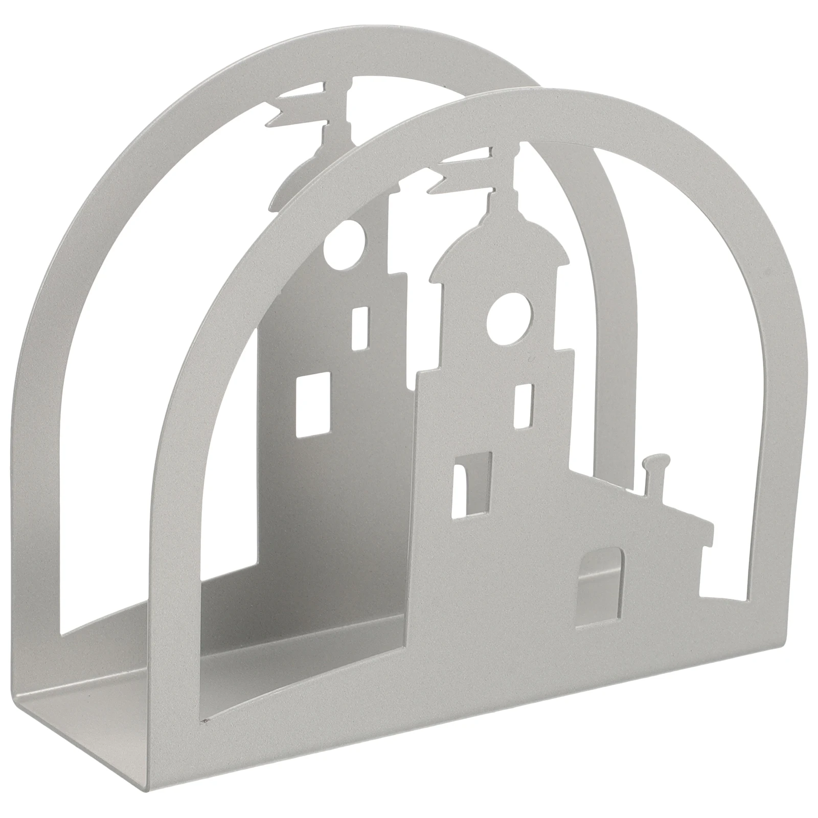 

Vertical Tissue Holder Metal Paper Napkin Rack Hollow Design Kitchen Bathroom Party Hotel Decor Modern Napkin Dispenser Storage