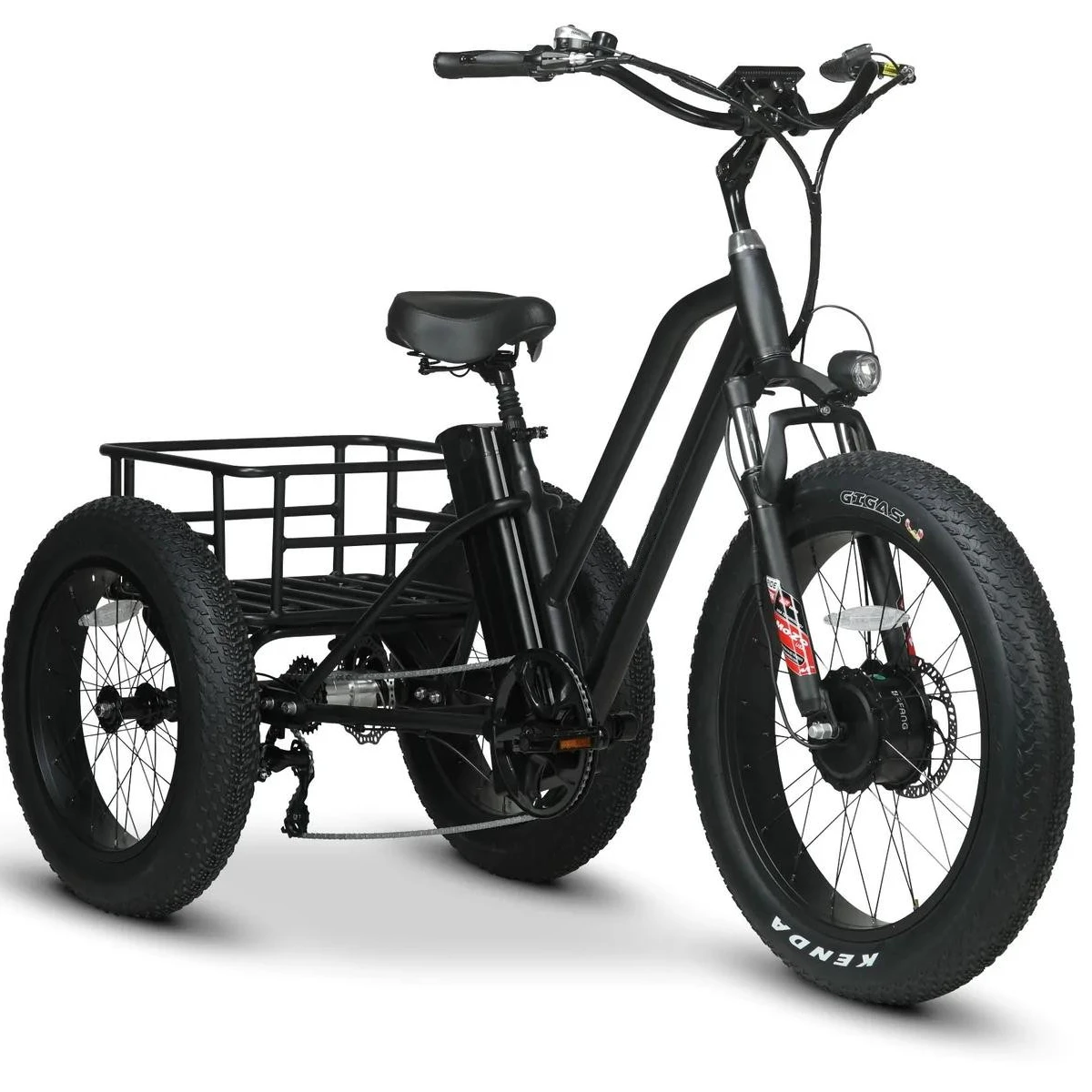 USA stock  3 wheel adults battery powered electric tricycles 48V 500W senior over 60 70 electric trike custom