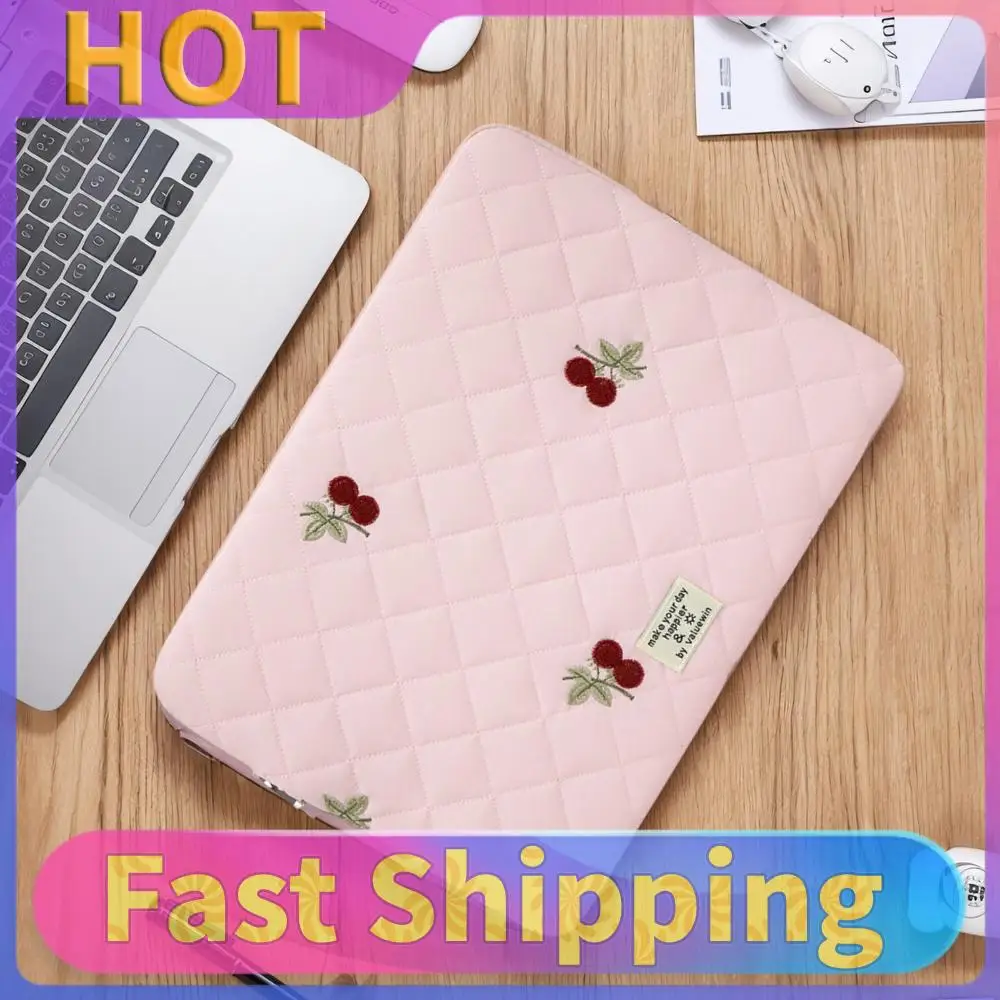 

Женский стеганый чехол для ноутбука 11 дюймов, защитный чехол-сумка для планшета, для MacBook, iPad