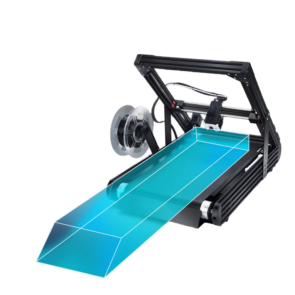 High-Speed FDM Printer  IR3 V2 Auto-leveling Long Models Metal Conveyor Belt Infinite Length 3D Machine