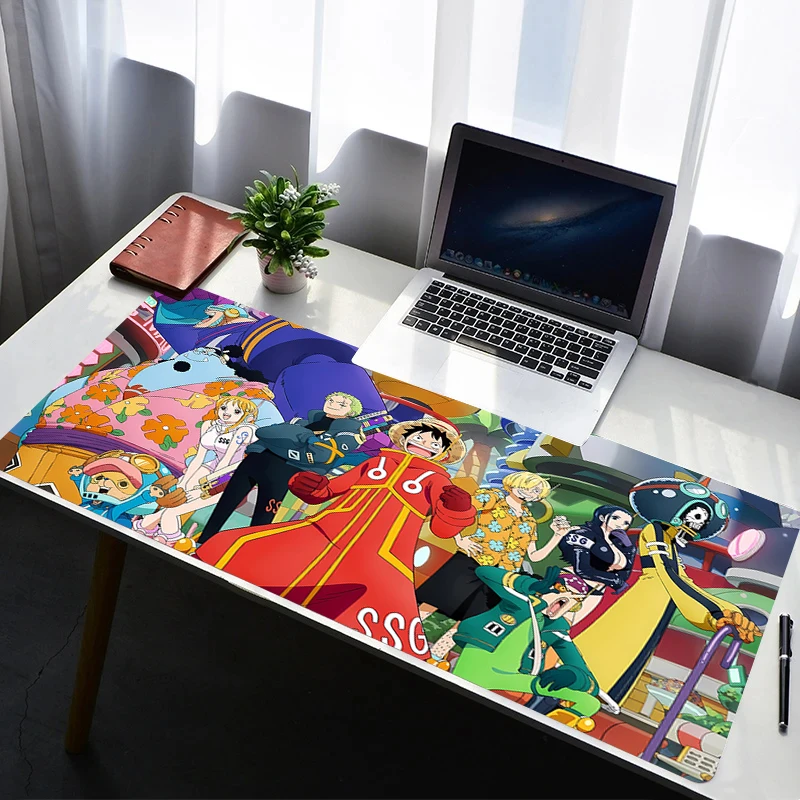 

Mouse Pad PC Non Slip Rubber Cartoon Mousepad Laptop Gamer Cabinet Keyboard Pad Office One Piece Computer Gaming Desk Mouse Mat