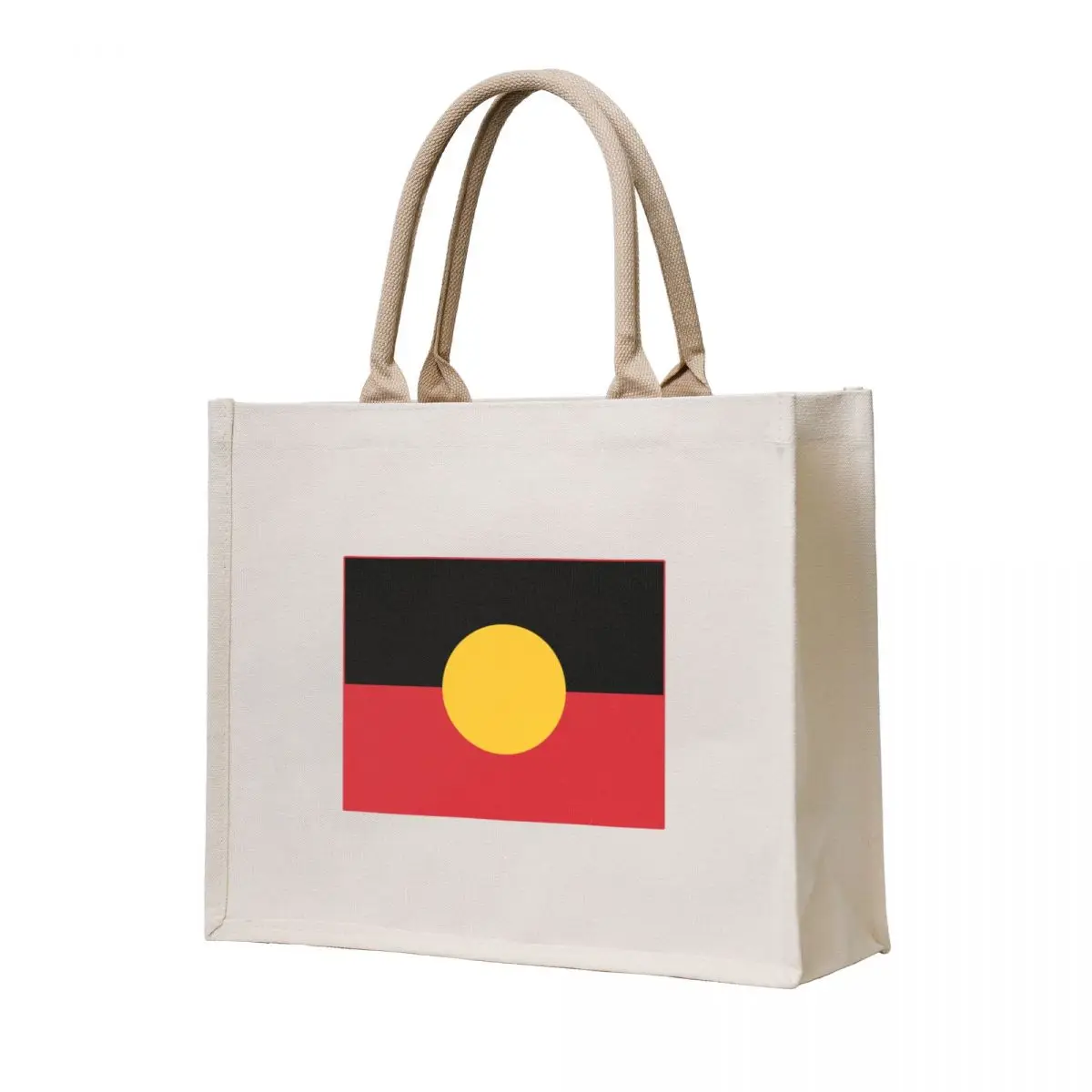 

Aboriginal Flag #8 Tote Bag Women's bag Canvas stote bag tote Gift