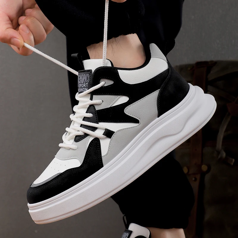 

Новые весенние мужские туфли: низкие, на плоской подошве, универсальные, дышащие, простые, удобные, водонепроницаемые, для спорта и отдыха