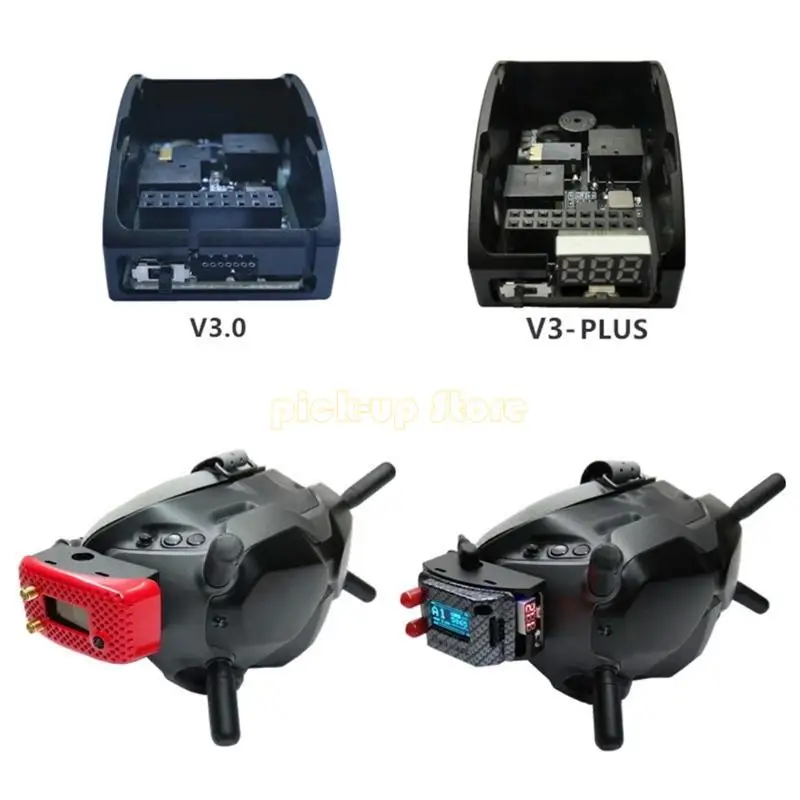 Q5WA 5.8G -приемник цифровой в аналоги преобразователей для очков FPV с дисплеем напряжений