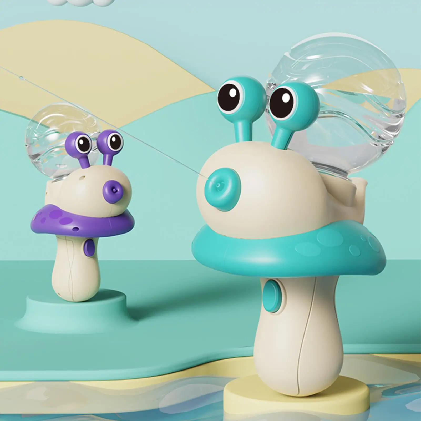 Juguete eléctrico con forma de caracol para niños, aspersor de gran capacidad para exteriores, patio trasero, playa, piscina, diversión con juegos acuáticos de verano