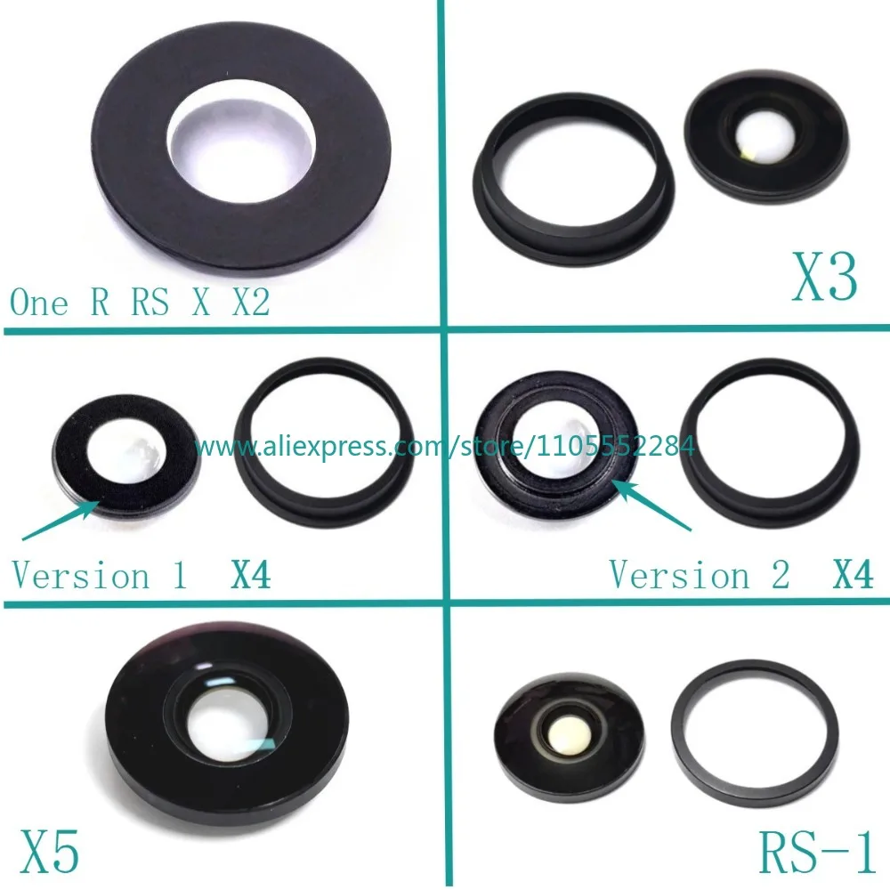 1Pcs New For Insta 360 ONE X X2 RS R/ X3 X4 X5 RS-1 Lens Glass Action Camera Repair Part