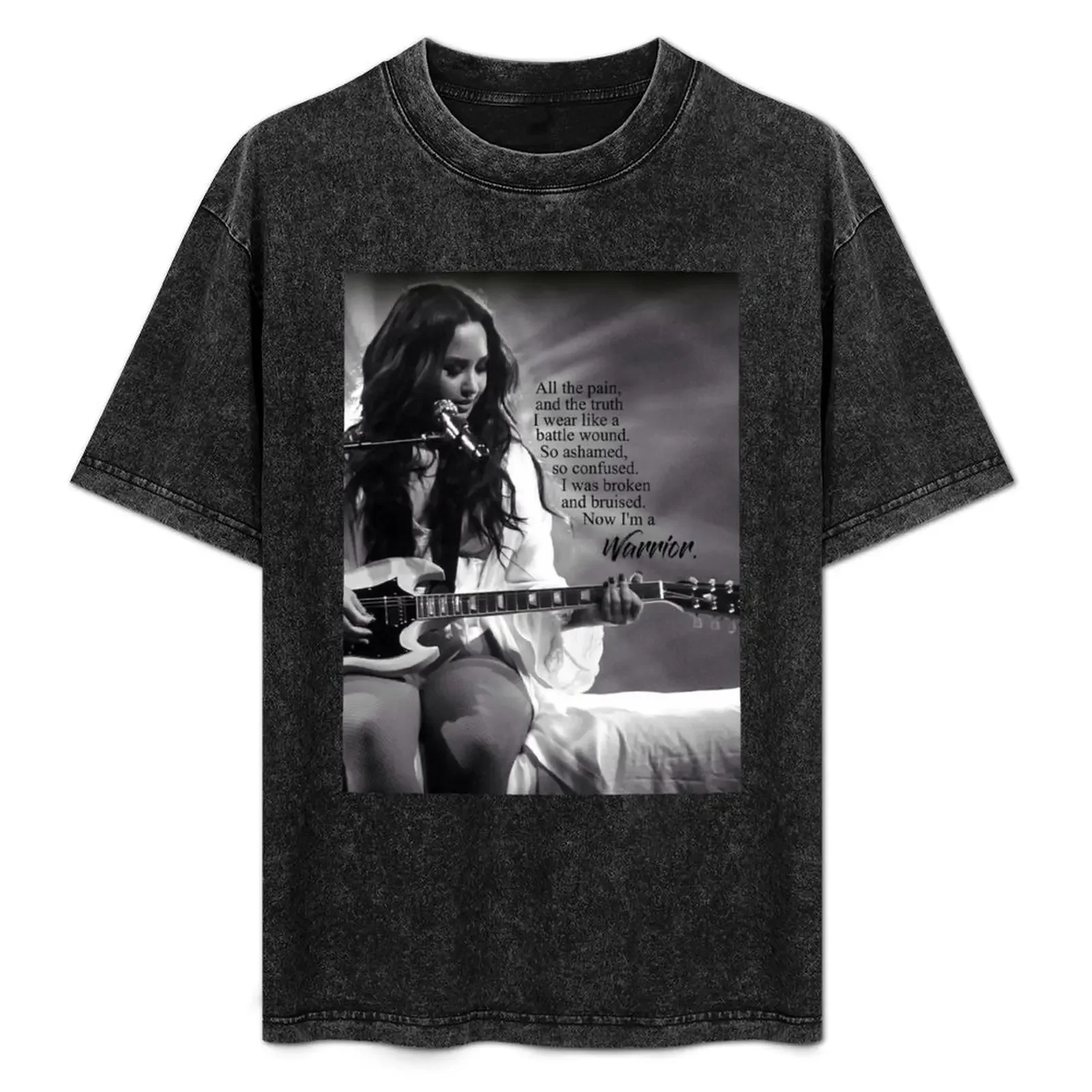 

Demi Lovato Warrior (Better fit for phone cases) T-Shirt Thanksgiving Day Tee Top