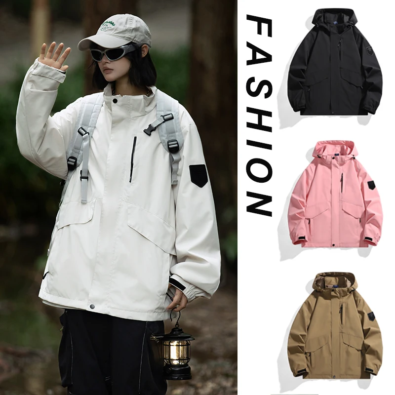 

Outdoor Sports Snd Leisure Couple Fashionable Jacket Windproof Waterproof Breathable Mountaineering Jacket Youth Jacket