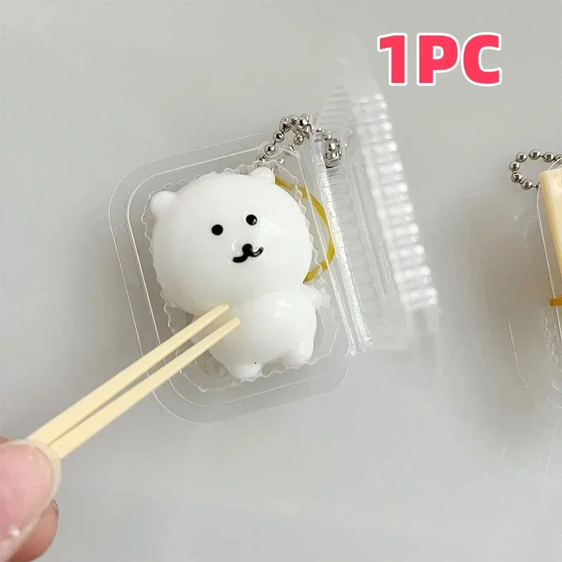 20PCS Lunch Box Squishy JOKE Bear Fun Toy Set