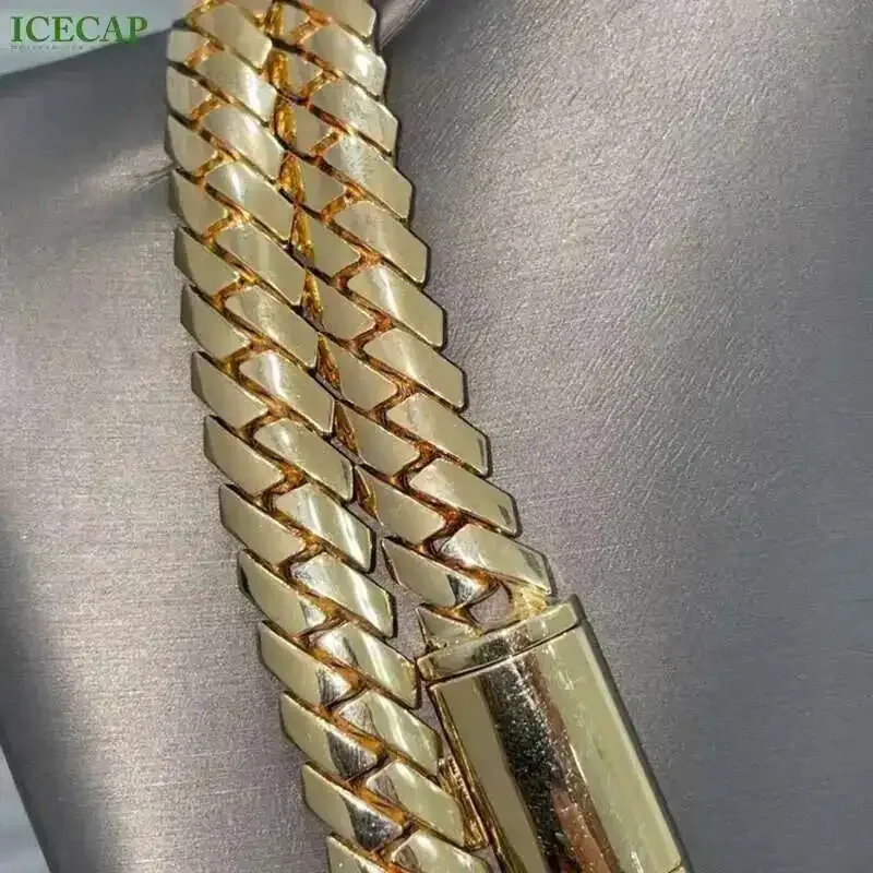 Arrival Fashion Jewelry Necklaces S925 Sterling Silver Chain Hiphop Iced Out Excellent Cut Necklace for Men