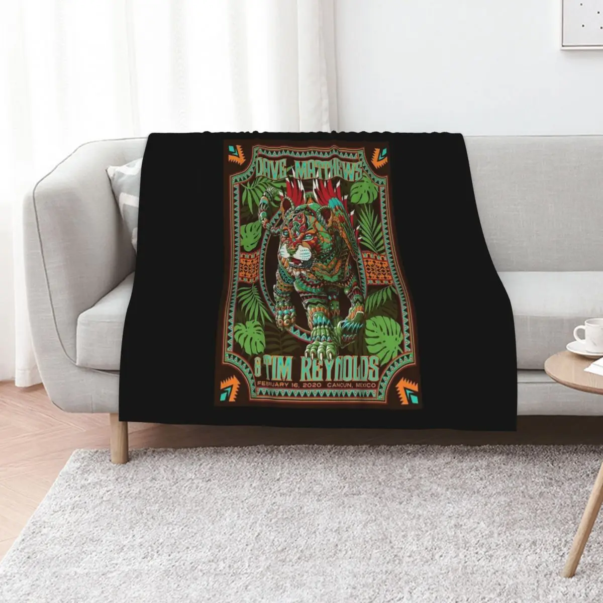 

More Then Awesome DMB16020 And Tim Reynolde Cancun Mexico Halloween Throw Blanket All Season Soft Lightweight Blanket for Home