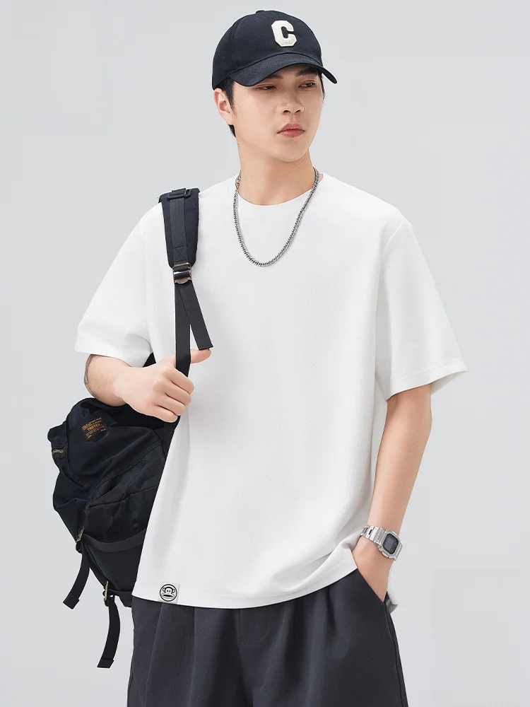 

Мужская летняя футболка Paul Frank свободного кроя с коротким рукавом, тонкая, в американском ретро-стиле, из плотного дышащего полиэстера, молодежная, популярная.