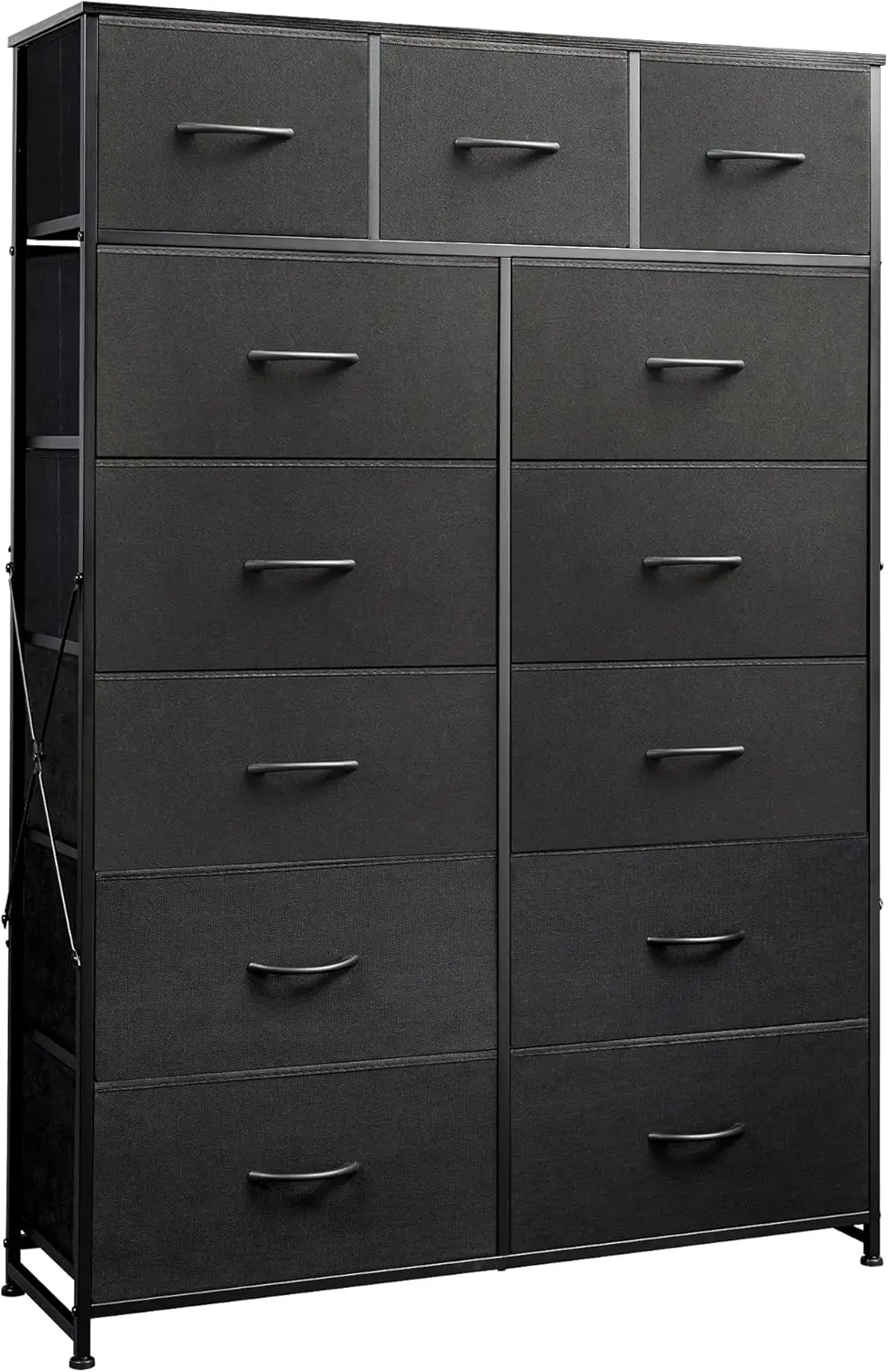 

WLIVE Tall Dresser for Bedroom with 13 Drawers, Storage Dresser Organizer Unit, Fabric Dresser for Bedroom, Closet, Chest