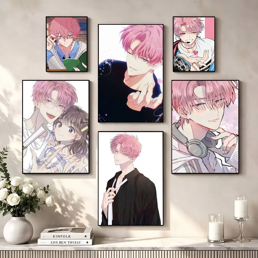 C-Comic strip T-Tamon’s B-Side Poster High Quality Dorm Living Room Aesthetic Wall Decoration Painting Stickers Gift