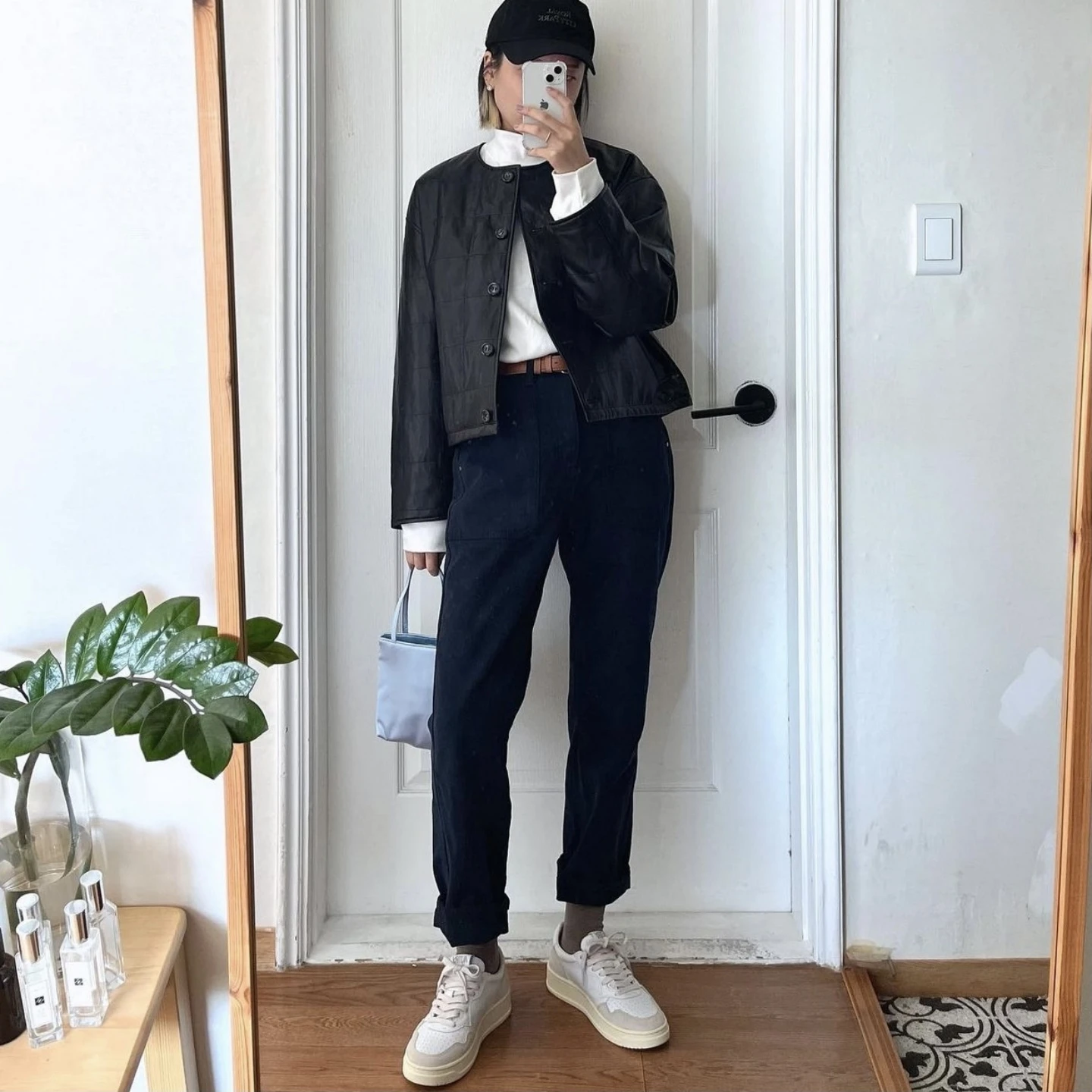 أحذية رياضية نسائية كلاسيكية من الجلد الطبيعي النقي قابلة للتنفس، أحذية رياضية كاجوال متعددة الاستخدامات، مريحة... #4