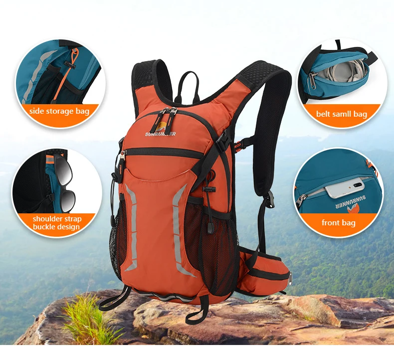 20L Leichte Fahrradtasche Outdoor-Wanderrucksack Sport-Reise-Lauf-Trekking-Taschen für Männer und Frauen – Detail 2