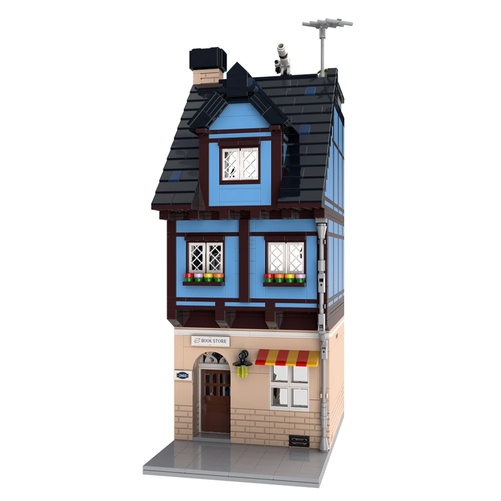 

PLEJ61004 City Architecture Villa Cottage Model Building Blocks Compatible Modern Houses Modular Home Village Construction Toys