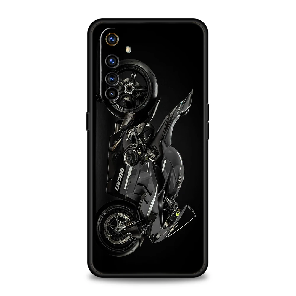 Sport D-Ducaties Cool Motorrad Phone Case For Oppo A3S A15 A17 A31 A95 Find X5 X6 A54 A53 A52 Reno 6 7 8 SE Z Pro Soft TPU Cover