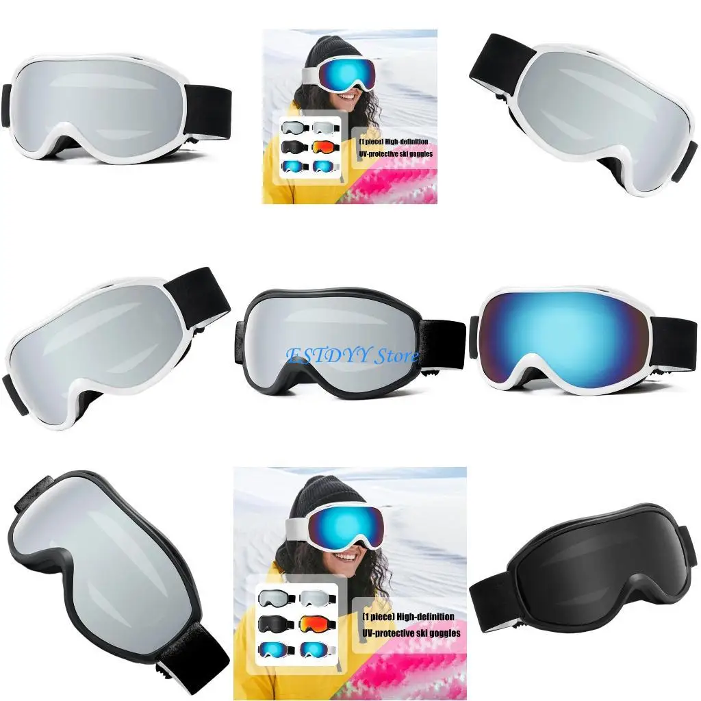

G6DE Wide View Fog Resistant Motorcycle Ski Snowboard Goggles Outdoor Sports Goggles