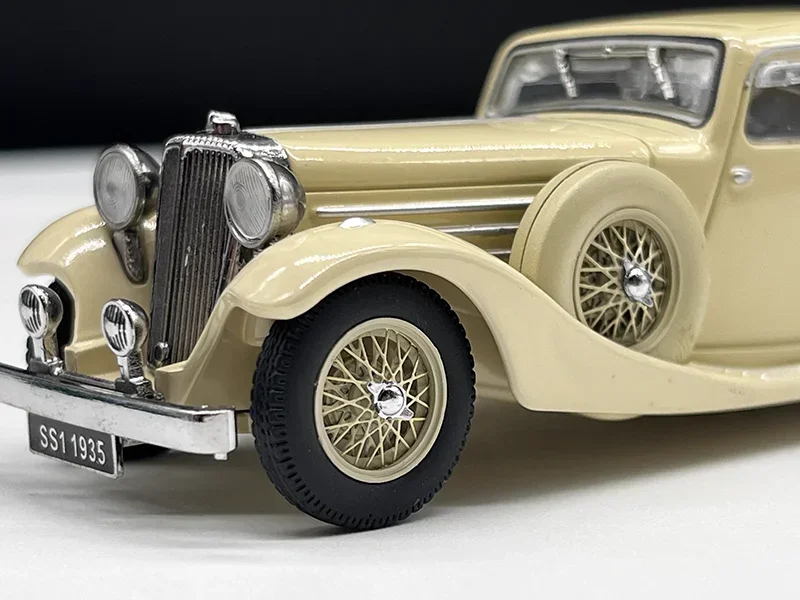 鋳造合金車モデル,大人のおもちゃ,お土産,収集可能なギフト,ja-guar,ss1,1:43, 1935