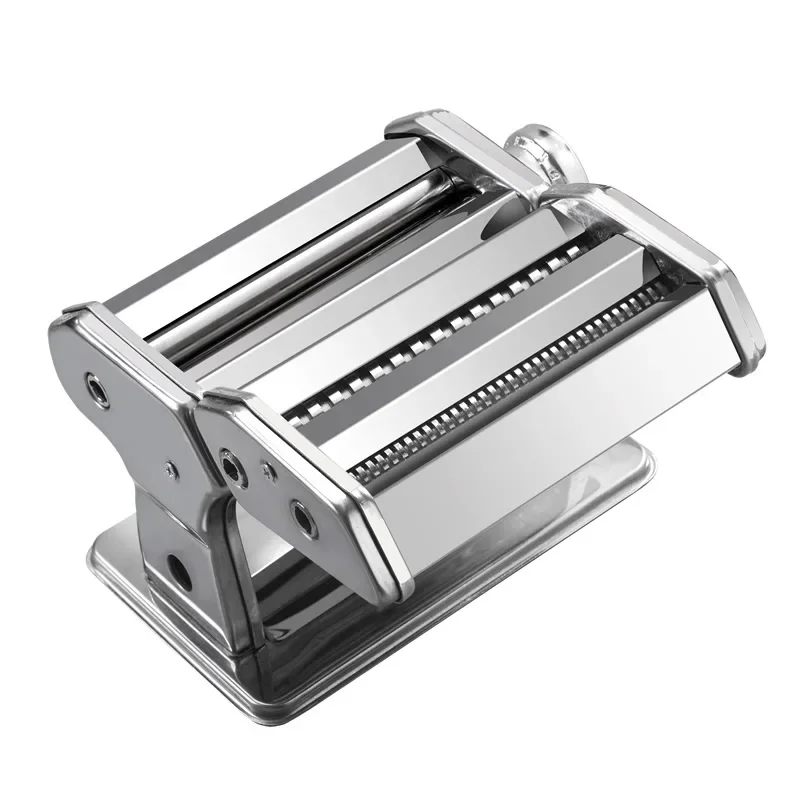 Split Type Noodle Maker Manual Pasta Noodle Pressing Machine Stainless Steel Dough Pressing Machine