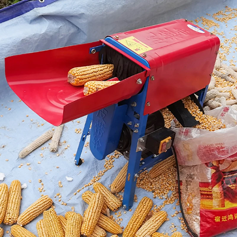 Maize Threshing Machine Corn Sheller Maizes Shelling Machines Household 220V Corn Sheller Agricultural Machinery And Equipment