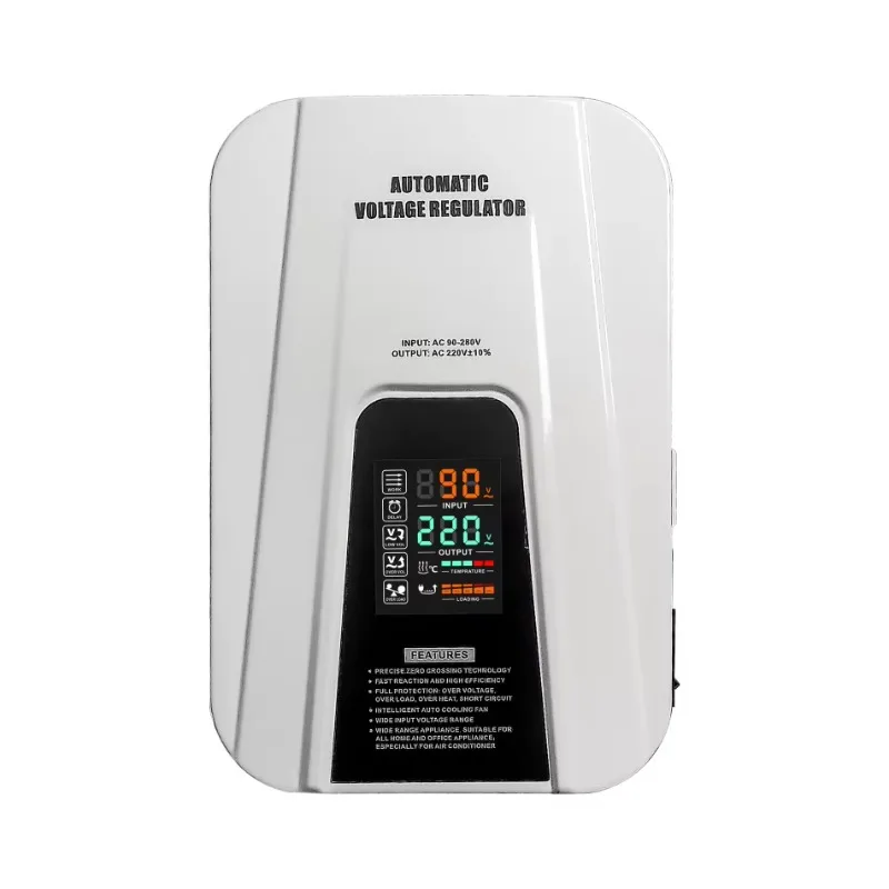 Excellent Output Voltage Stability 5000 Watt Ac.automatic Voltage Regulator Stabilizer for air Conditioner
