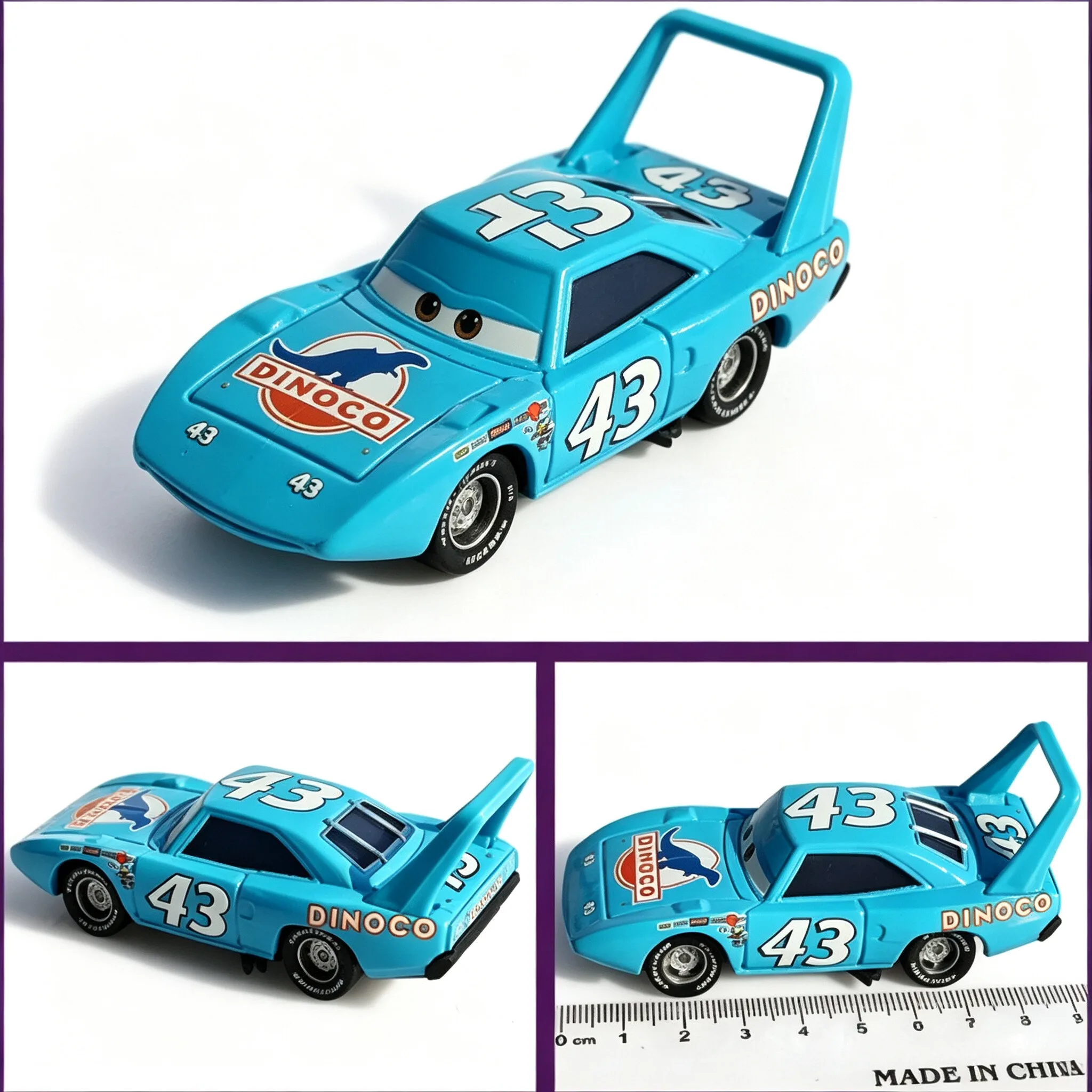 2026 NEW Mini Toys Pixar Car Lightning McQueen The King Mater 1:55 Diecast Metal Alloy Model Car Toy for Birthday Gift New Year