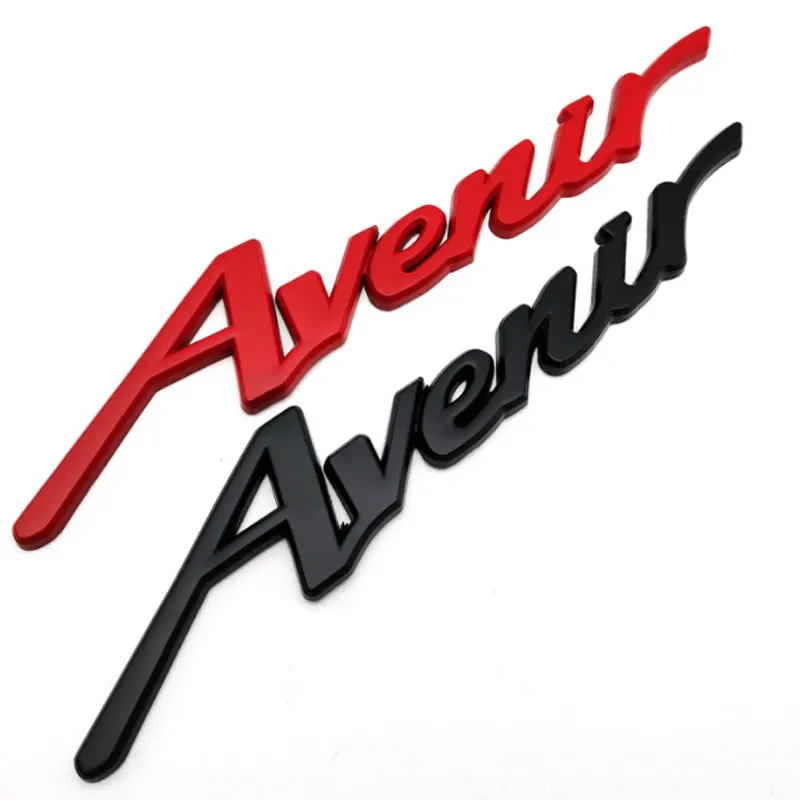 Avenir metal badge car stickers For Buick Laccrose GL8 modified avenir decorative logo accessories rear tail trunk letter decals