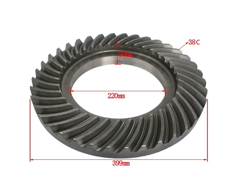 Forklift Parts YDS45.023 Differential Assy Spiral Bevel Gear For CPCD45~50, 100% Original