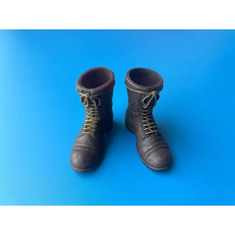 Stiefel im Maßstab 1:6, US-Militärkampfstiefel aus dem Zweiten Weltkrieg, hohle Schuhe, Modell für 12-Zoll-Soldaten-Actionfiguren-Körper