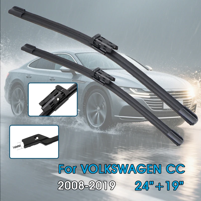 Auto Wischer Klingen Für VOLKSWAGE Passat CC 2008-2019 Windschutzscheibe Windschutz Frontscheibe Klingen Auto Zubehör