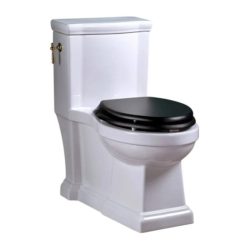 

Французский унитаз Американский ретро чехол из цельного дерева цельный унитаз керамический унитаз