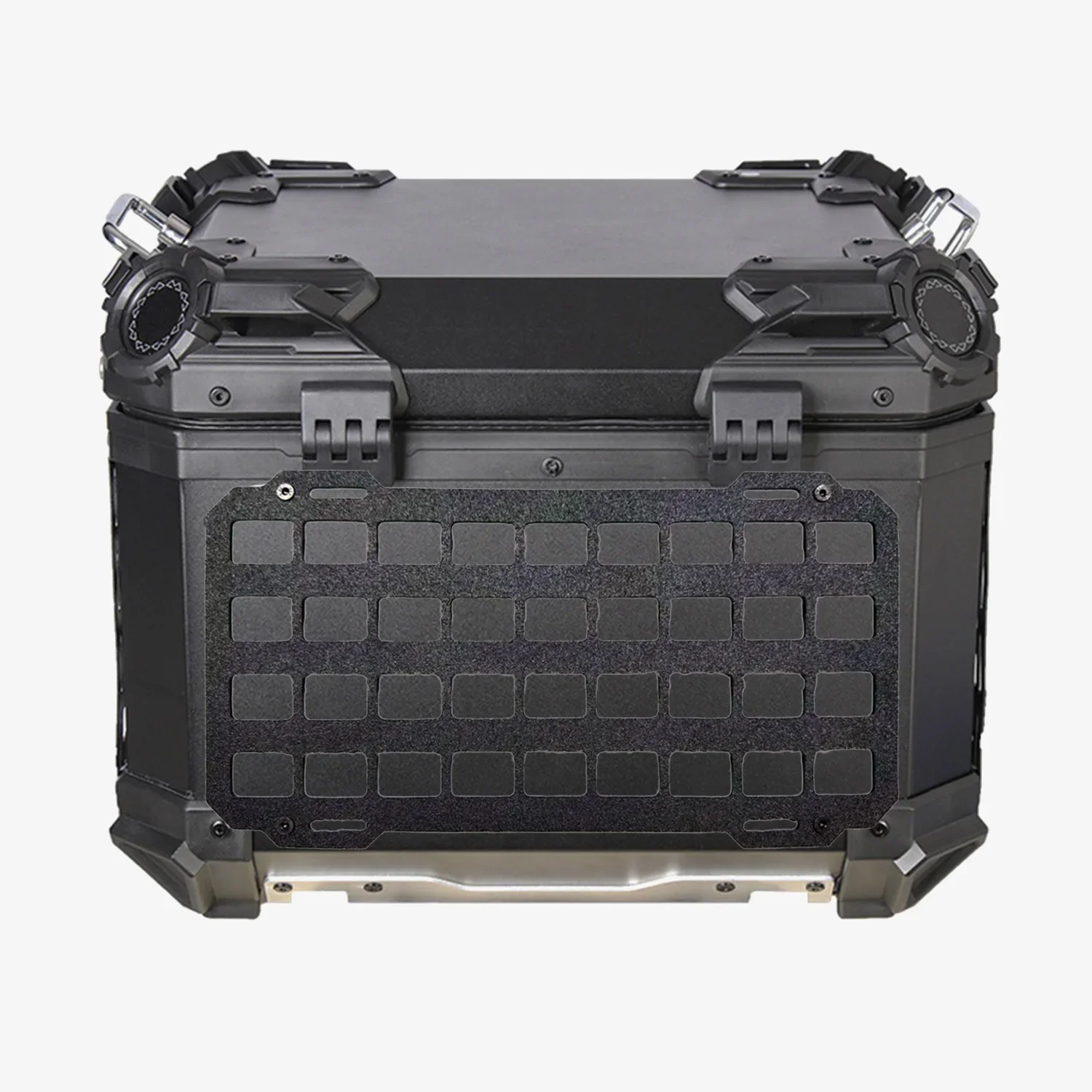 

Multifunctional Molle Motorcycle Panel For Back Seat Trunk Base Plastic Panel Diy Waterproof Tactical Side Box Organizer