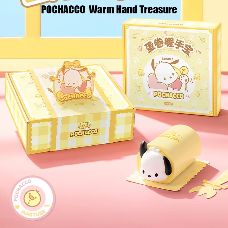 

Anime Sanrio Pochacco Power Bank Gifts Chicken Rolls Hand Warmers 2 In 1 Kawaii Portable Warmers Treasure Birthday Gift For Girl