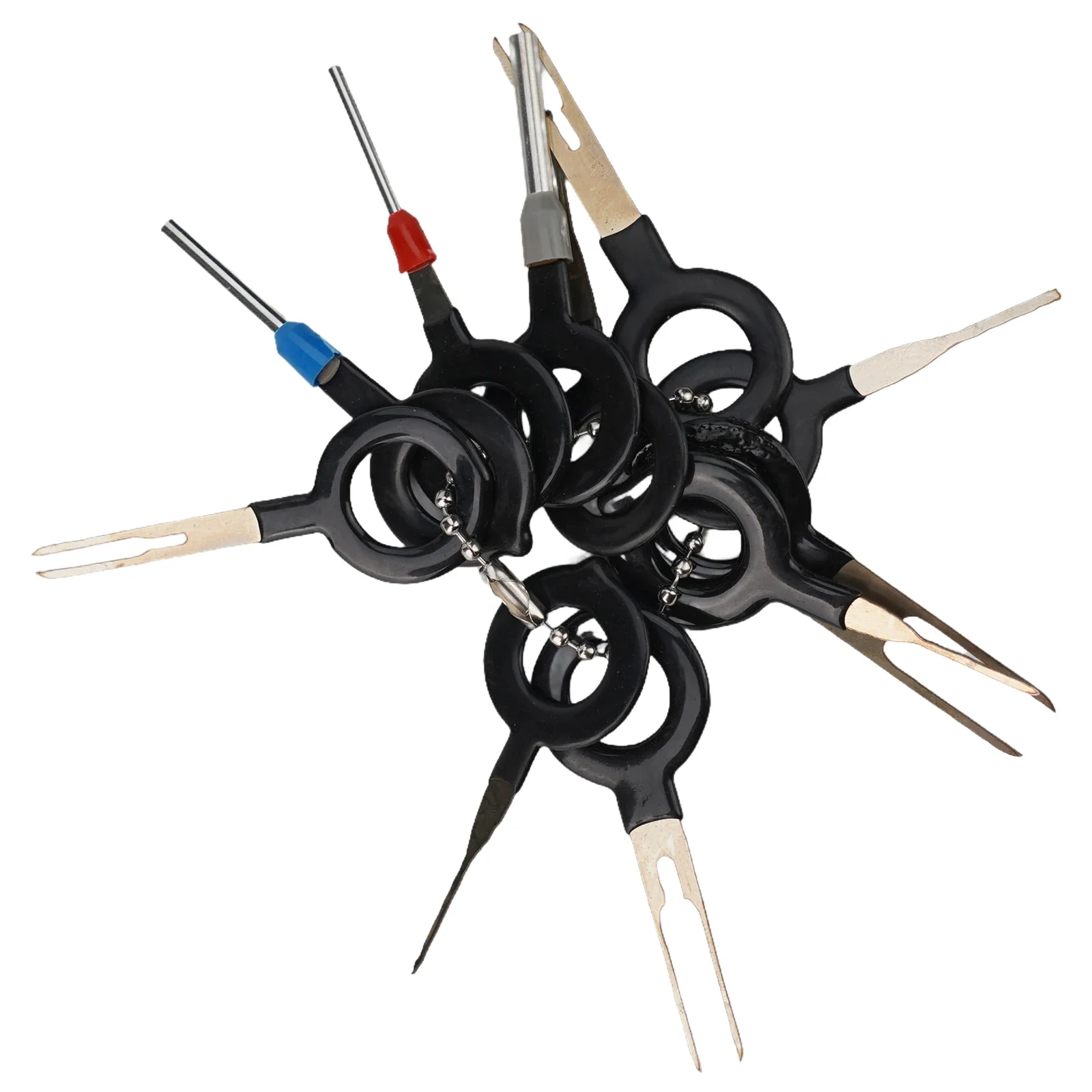 1 Set/11 Pcs Auto Strumento di Rimozione Terminale Kit di Strumenti Terminale Ago Posteriore Strumento Terminale Pick Ago Utile Strumento di Rimozione Terminale Filo