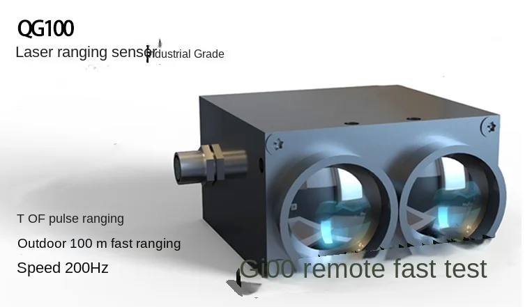 100 M Long-Distance Laser-Ranging-Sensor High-Speed Measurement Outdoor Infrared Radar Module Serial Port 485 Industrial