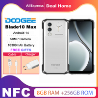 DOOGEE Blade 10 Max Rugged 8ГБ+256ГБ 6.56'' NFC 90Hz Display 50MP Camera 10300мАч Battery Face Unlock Android глобальная версия