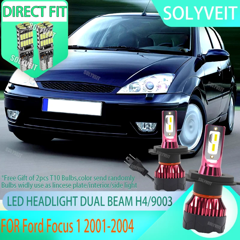 

The Anti-Fatigue Light: Reduce Eye Strain with Natural, Bright 15000LM Beams LED 9003 12V For Ford Focus 1 2001 2002 2003 2004